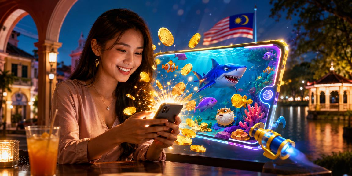 Permainan memancing popular gaya Melayu Malaysia dengan animasi menarik